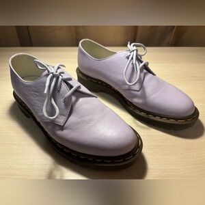 Dr. Martens Lavender Oxfords with Chunky Sole